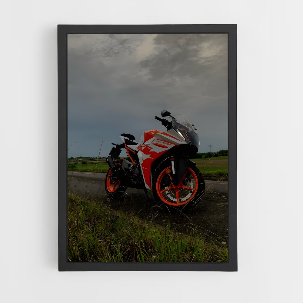 Poster Road Trip 125 – affiche KTM Moto (vue 2)